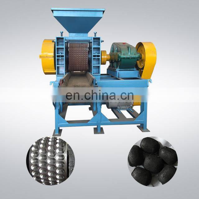 2021 China hot sale charcoal ball briquette making machine for barbecue charcoal