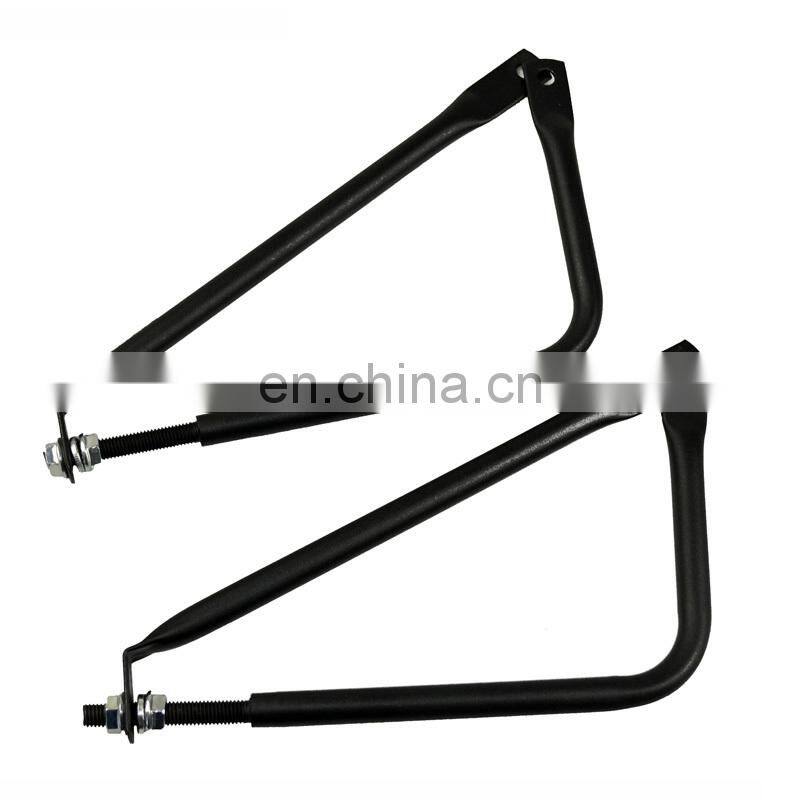 Cartaoo Black Square Compact Glass Quick Mirror for 2007-2017 Jeep Wrangler JK