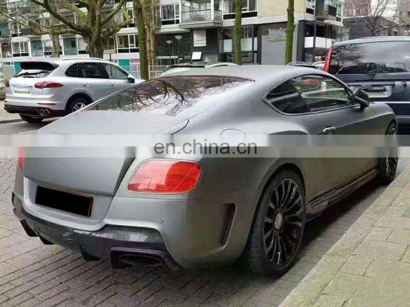 Runde Vorsteine style Body kit for Bentley Continental GT 12-15 Carbon Fiber Front Rear Bumper Side Skirt Rear Spoiler