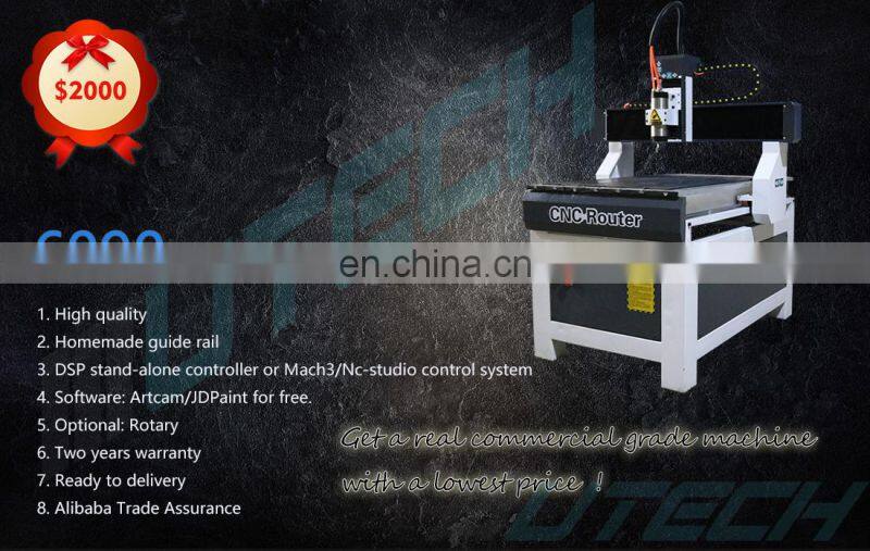 MACH3 USB CNC 6090 Milling Engraving Machine 3axis/4axis 1.5KW Spindle Wood Router