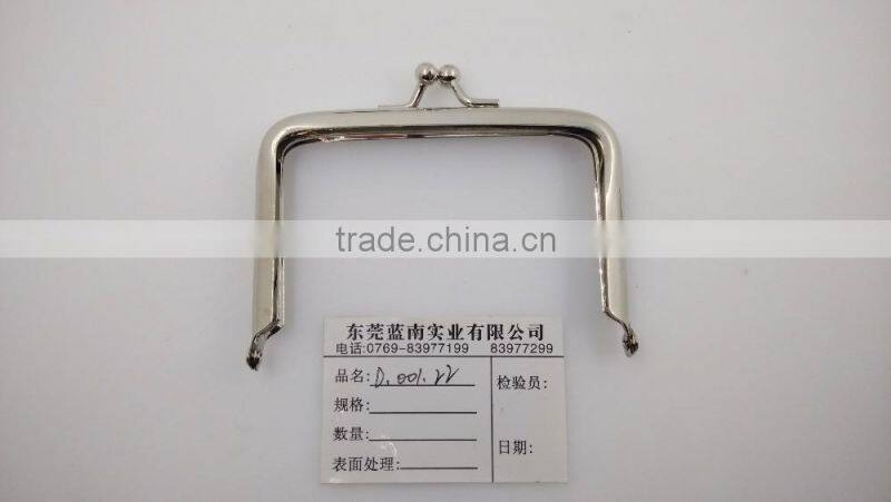 High quality bronze rounded shape with 6.35mm ball Handbags hardware framework