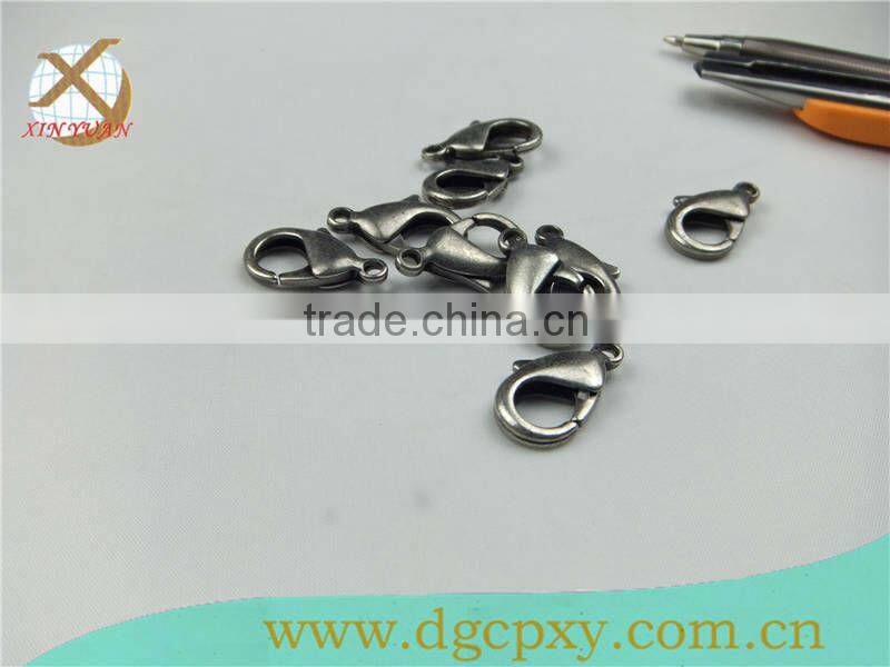 metal tinny snap hook for chains bag parts