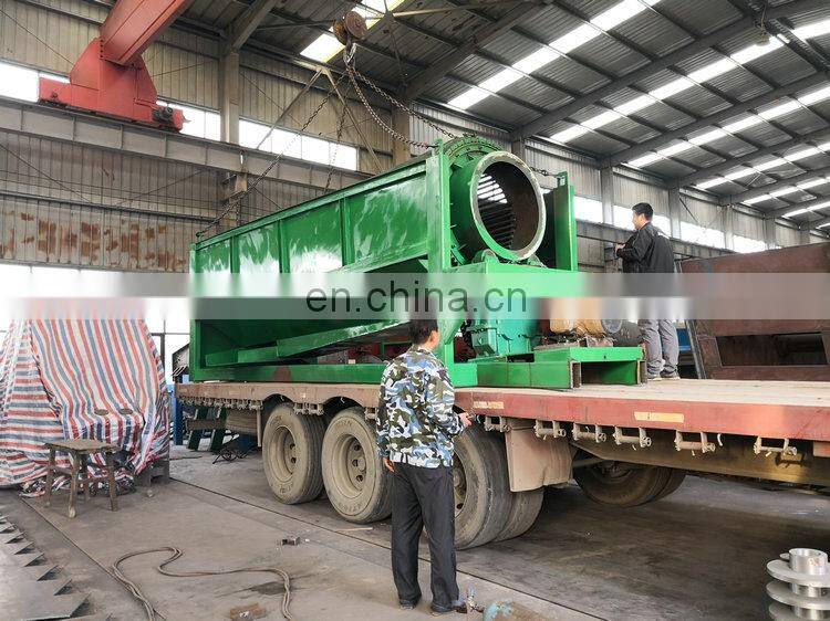 Best construction demolition waste drum screener for municipal waste