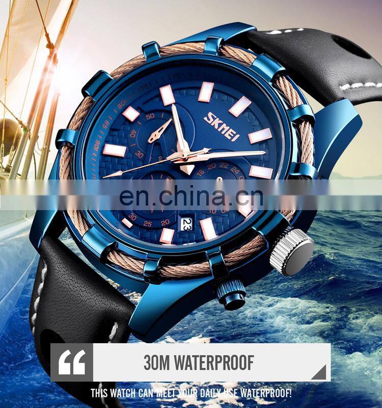 New arrival skmei 9189 luxury fashion electronic watches quartz analog watch