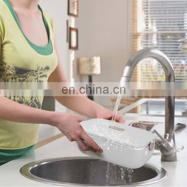 220 V 110 V 40 V Stainless Steel Electric Heating Lunch Box Office School Home Food Warmer Container Heater Bento Box