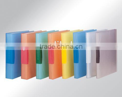 2016 high quality cheap a4 clear display book for office stationary