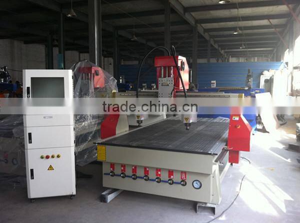 High qualtiy wood carving 2 spindles machine/ multi-spindle cnc router machine