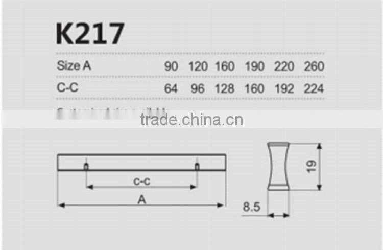 Furniture Hardware Aluminum Handle External Door Handle Drawer Pulls