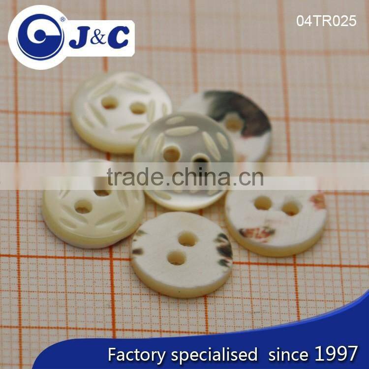 J&C Trocas shell buttons for fashion shirt.TR025,026