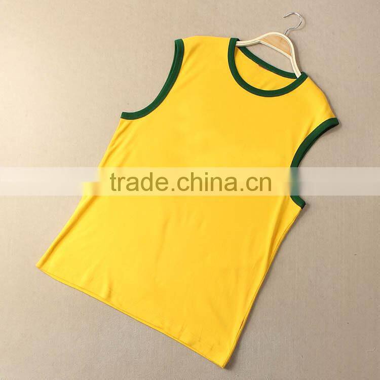 Mens wholesale blank tank top/bodybuilding clothing/dri fit tank tops wholesale