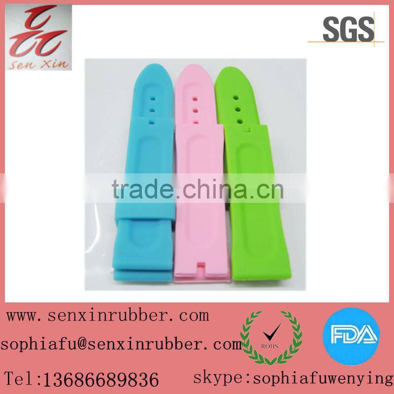 silicone rubber watch band