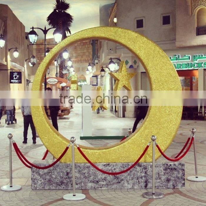 New Design Hanging Ramadan Moon and Star Decoration