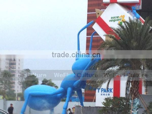 Big Ant Metal City Sculpture with Gift Box