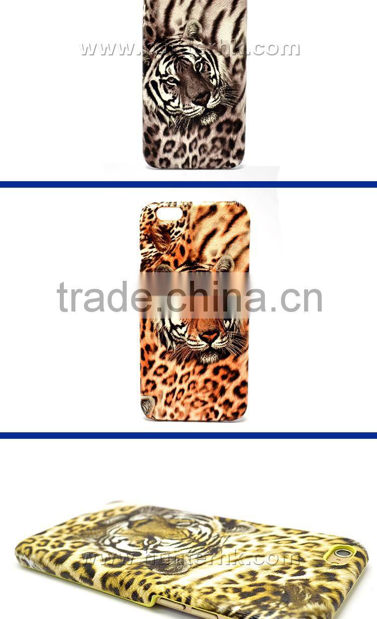 Hard Cartoon Tiger Painted PC Case For iPhone6 Plus