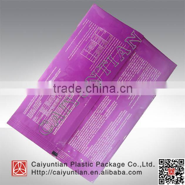 self adhesive head card clear toothpick bag for dining room/restaurant