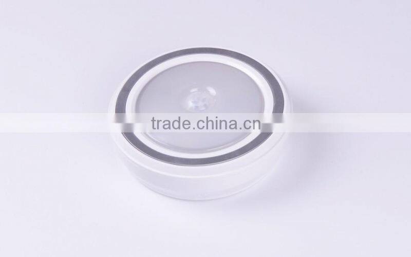 Human sensing induction light for orridor aisle storage room