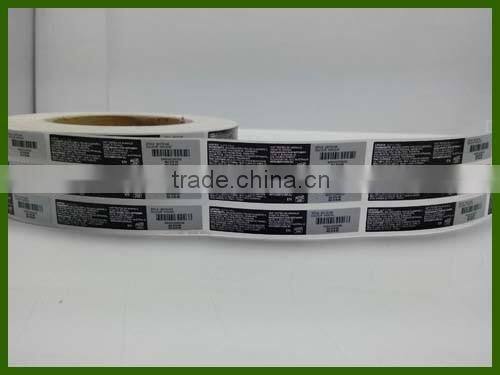 Fashion Lipstick sticker label from China printing manufacturer