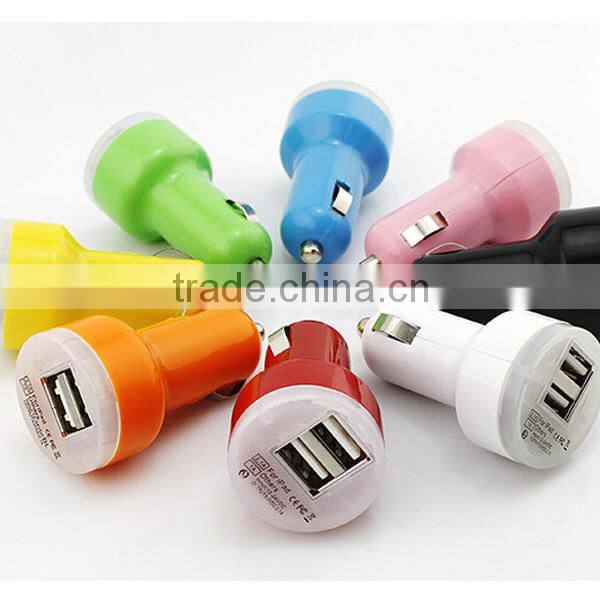 Dual Car USB Charger Universal USB Car Charger Mobile Charger