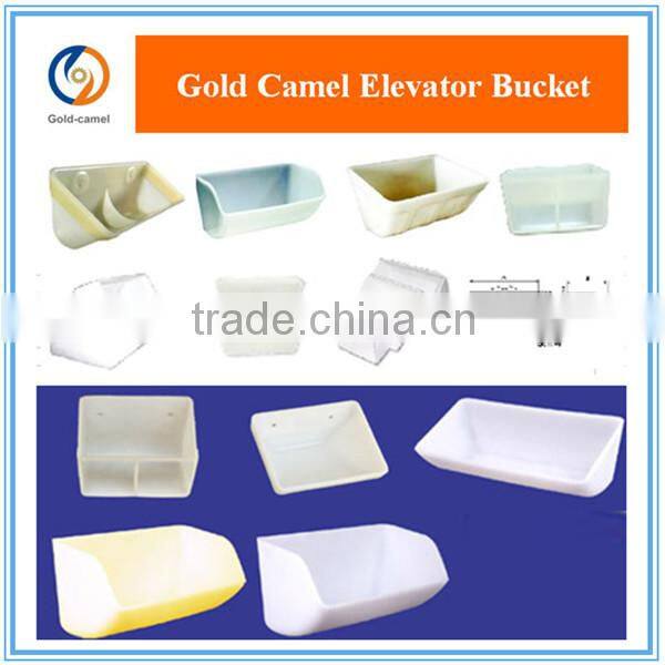 HDPE/Nylon/Stainless Steel Elevator Buckets For Agricultural Material Handling Elevator System