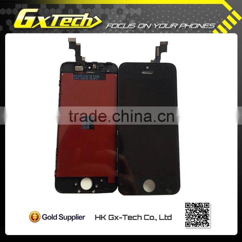 Well working for iPhone 5S Retina lcd with frame display digitizer
