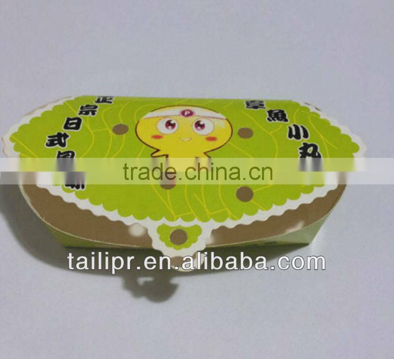 Disposable fast food serving trays with lid