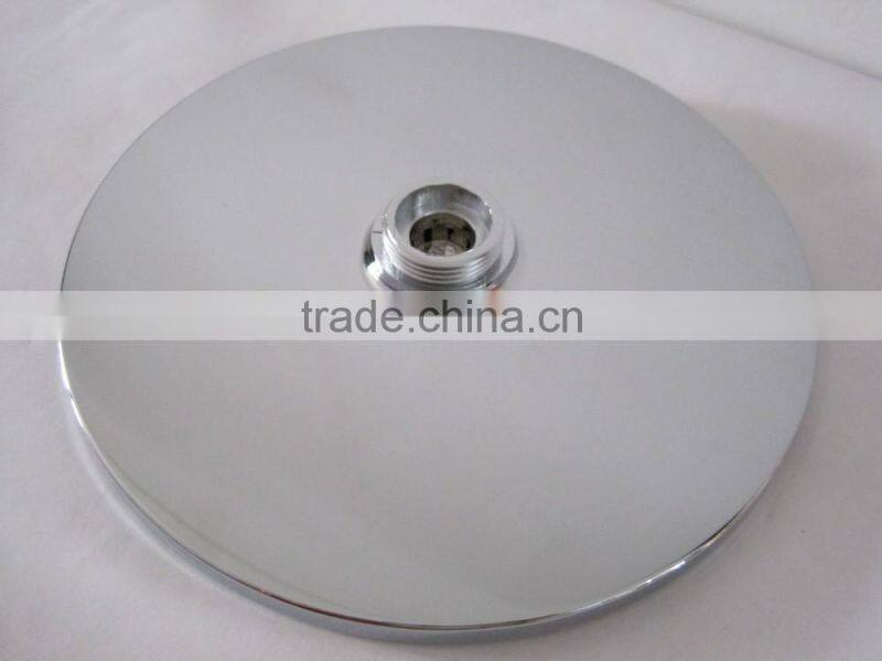 Luxury chromed ABS round overhead head shower