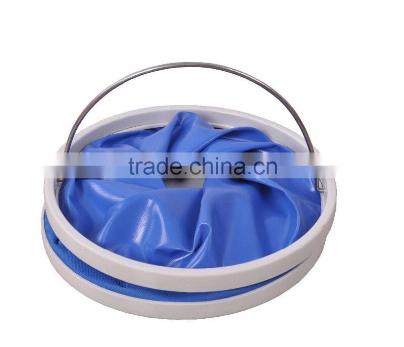 600D oxford collapsible blue bucket 11 Litre