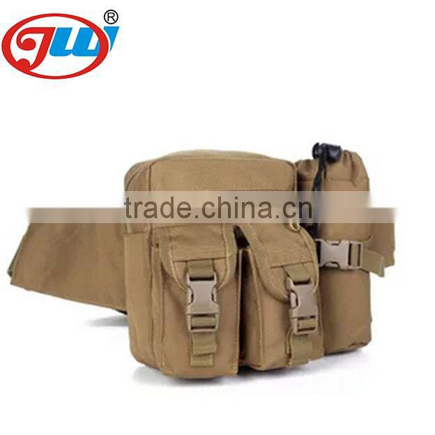 Camo pattern travel waist bag