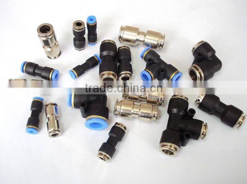 Free sample plastic pneumatic quick coupling hose connector