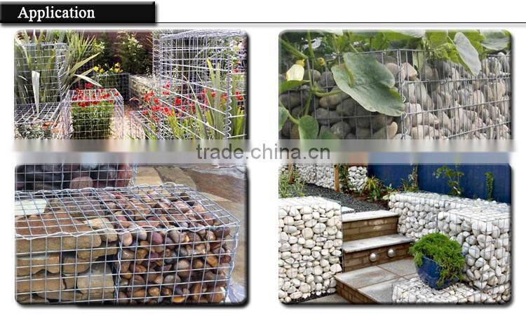Hot Galvanized Gabion Basket / Welded Gabion Cages
