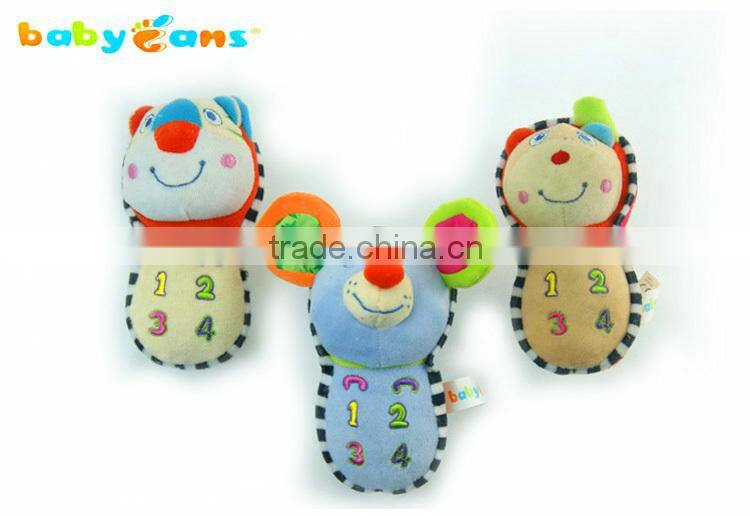 Babyfans Lovely Cute Baby Plush Toys Bayb Musical Mobile Phone Toys