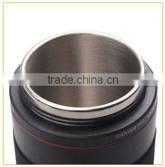 Fashion and Creative lens mug/Lens cup Small White/Black for Canon as gift