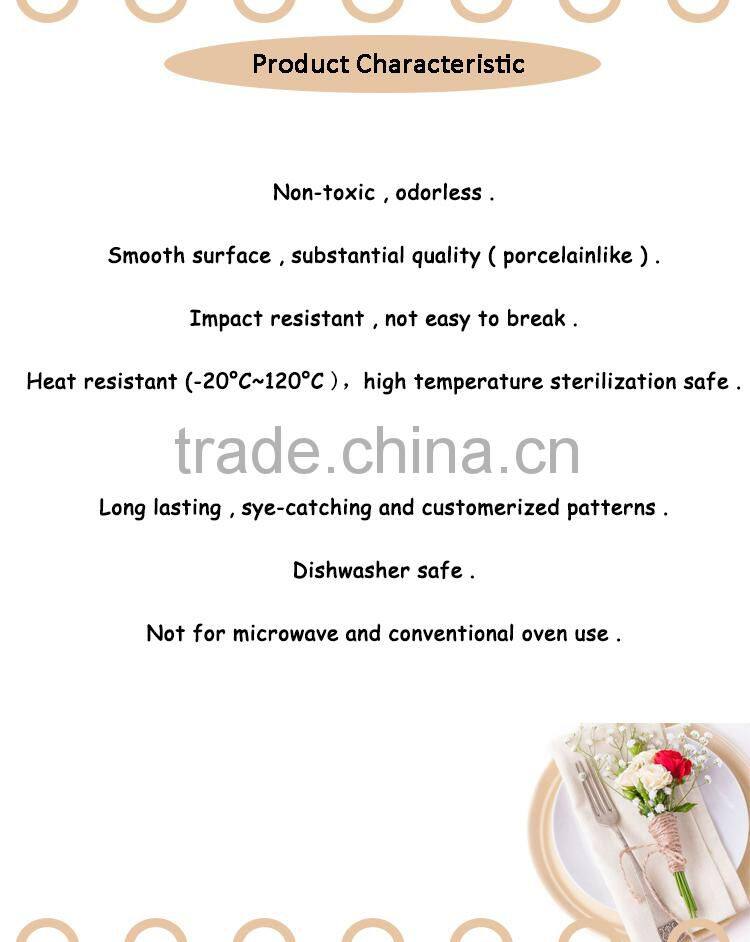 Melamine serving tray