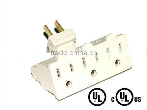 Factory LA-7 UL Listed 3 outlet swivel wall tap