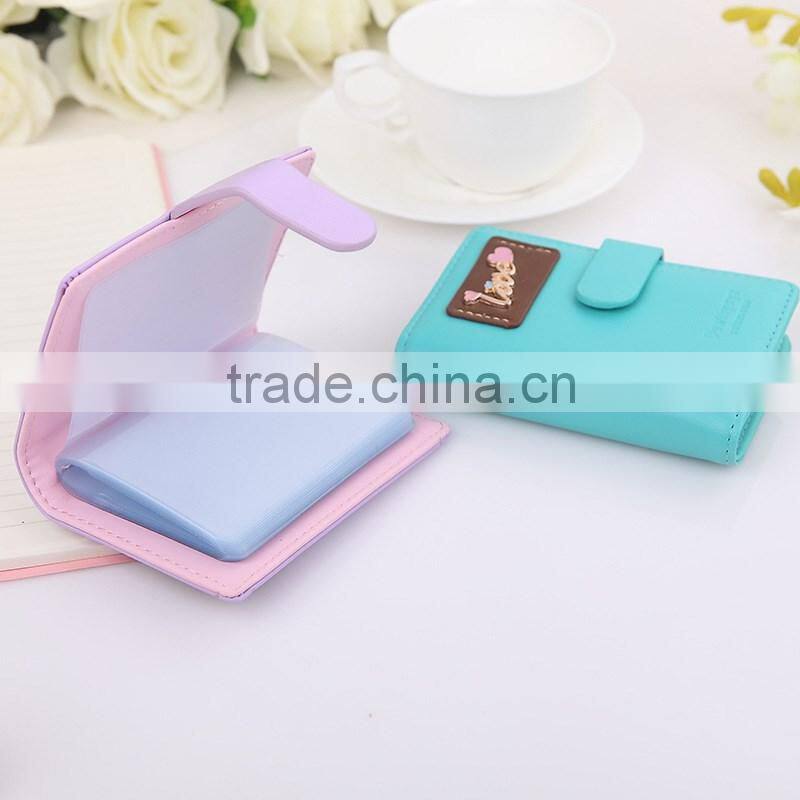 Sweet love letter mini credit card holder for pretty girl