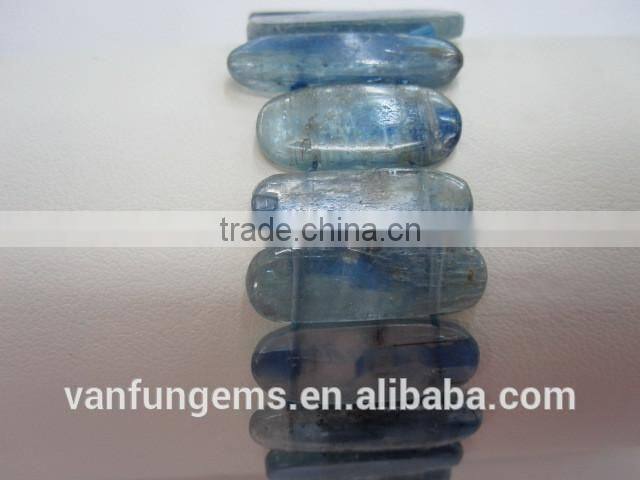 both sides drill good quality blue kyanite 1212