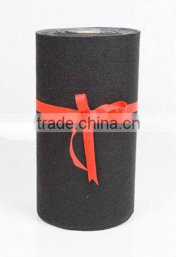 black non woven polyester interlining felt