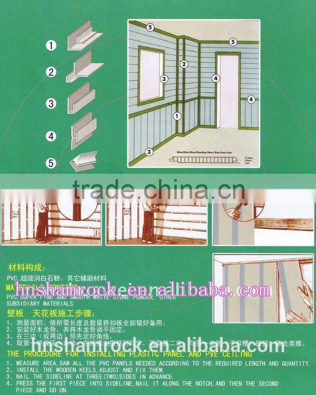 home interior decoration design PVC accessories