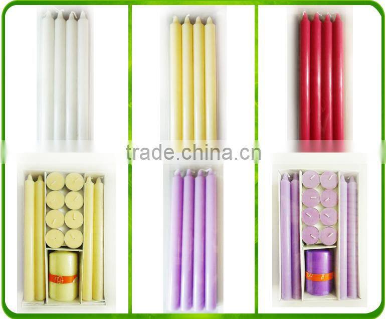 Candle White Scented Smokeless Pillar Candle