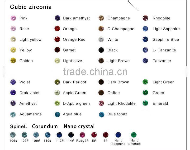 Beautiful Rose Gold Plated Star Cubic Zirconia Silver Jewelry Set