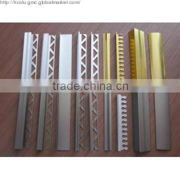 various shape aluminum tile trim/ good looking carpet trim