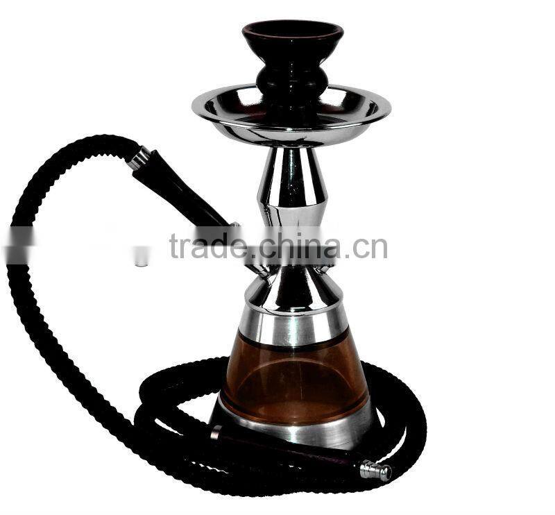 small shisha colored smoke hookah