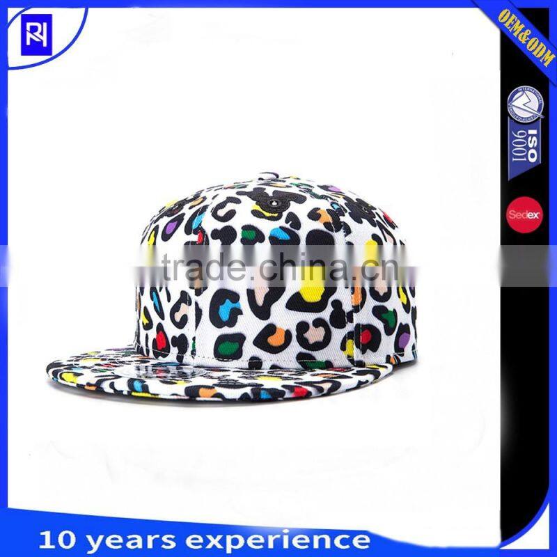Design Custom Printing logo Snapback Caps and Hats printing 6 panel hats