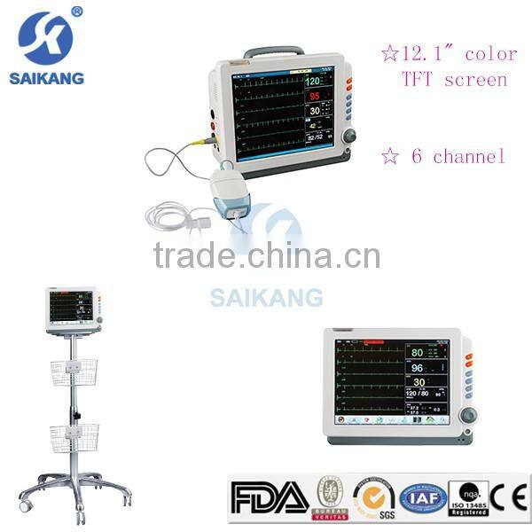 SK-EM007 2015 New Design Cheap Patient Vital Signs Monitor