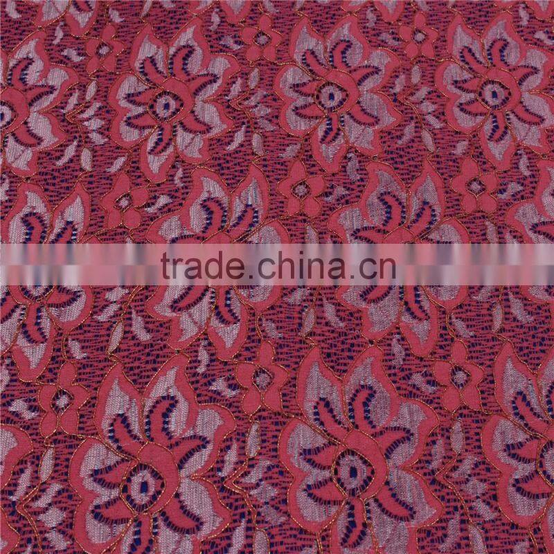 Fresh,cute,natural stretch lace fabric