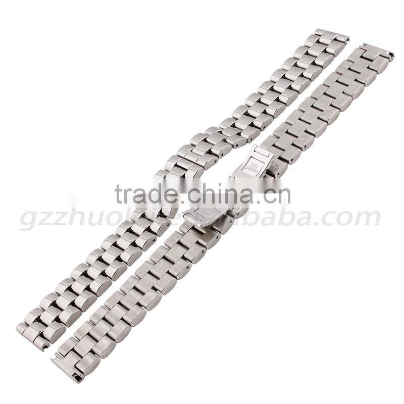 2015 New Style durable Stainless Steel bracelet15mm with double click stainless steel buckle Wholesale 3PCS