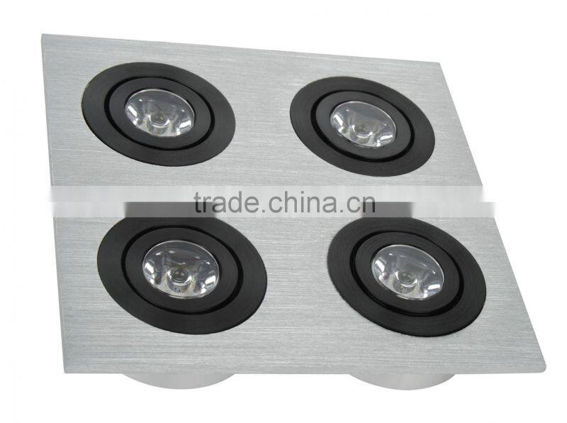 Zhongshan Guzhen OEM 4*3W LED super lux down light