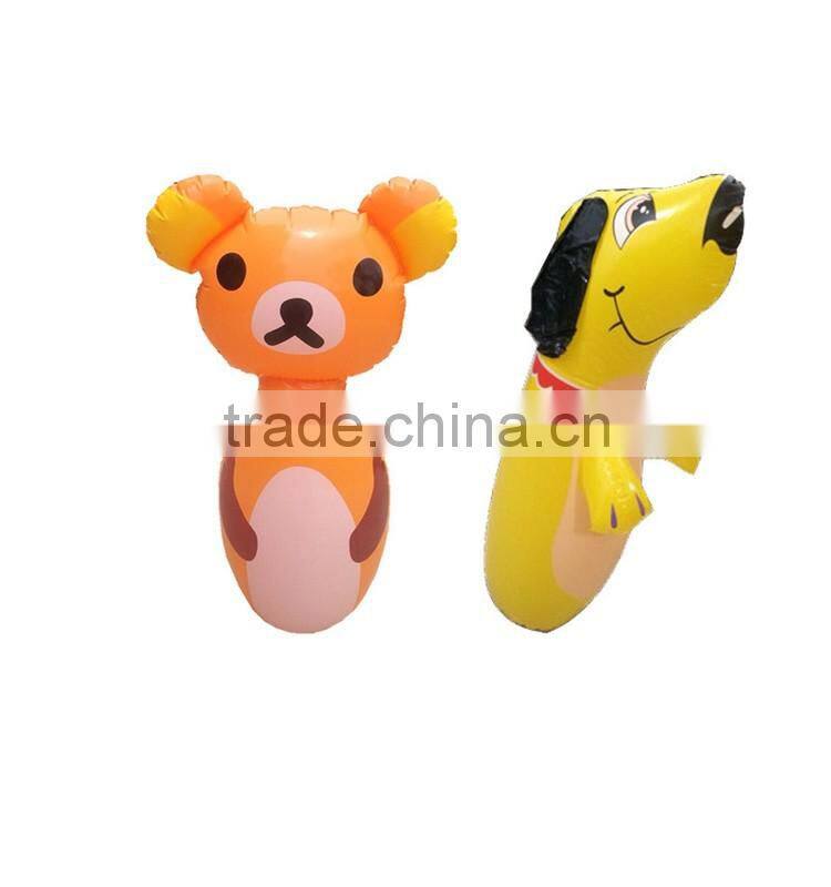 Best quality plastic air inflatable promotion tumbler