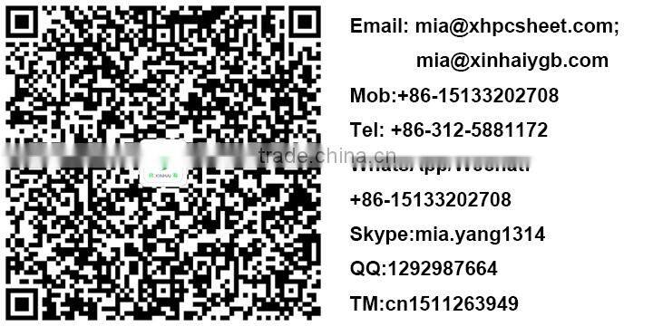 High impact resistance Polycarbonate Canopy Sunroof Skylight/polycarbonate sheet/polycarbonate roof panel