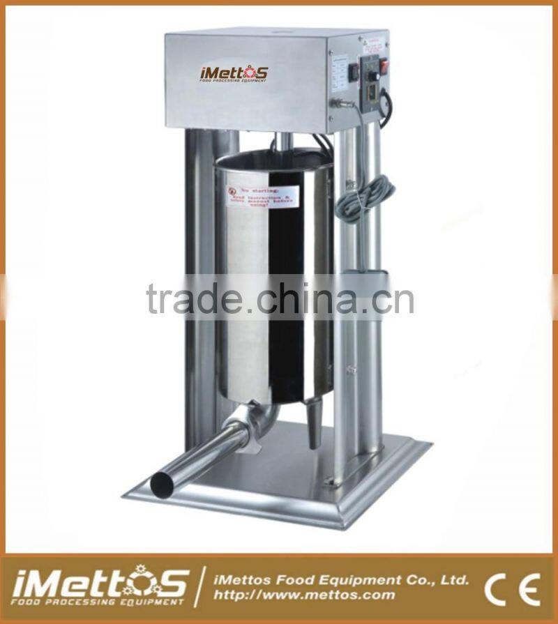 iMettos Electric sausage stuffer with 4 sausage nozzles